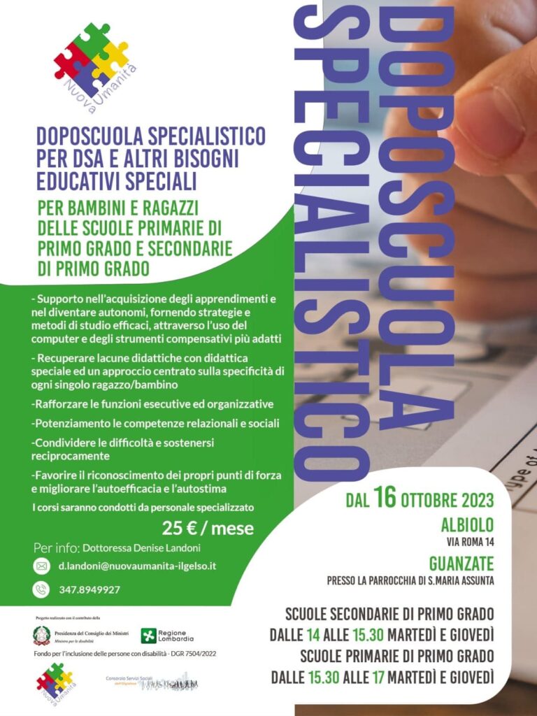 Doposcuola specialistico