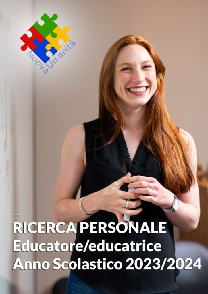 Ricerca personale – Educatore / Educatrice